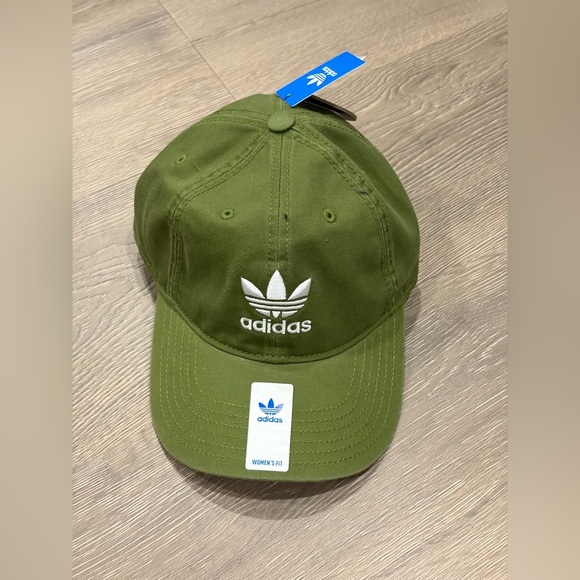 adidas Accessories - Adidas Kids Olive Green Hat